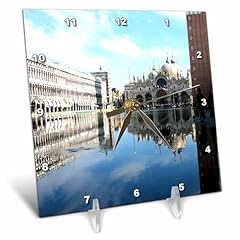 3 d Rose LLC Piazza San Marco Venezia Italy Desk Clock, 6 by 6 Inch 3 d Rose LLC Piazza San Marco Venezia Italy Desk Clock, 6 by 6 Inch product image