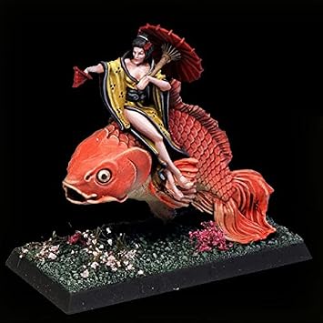 PANGCHENG 28mm Resin Model Figure GK Hori Mizu Japanese Performer Fantasy Theme Unassembled and unpainted kit