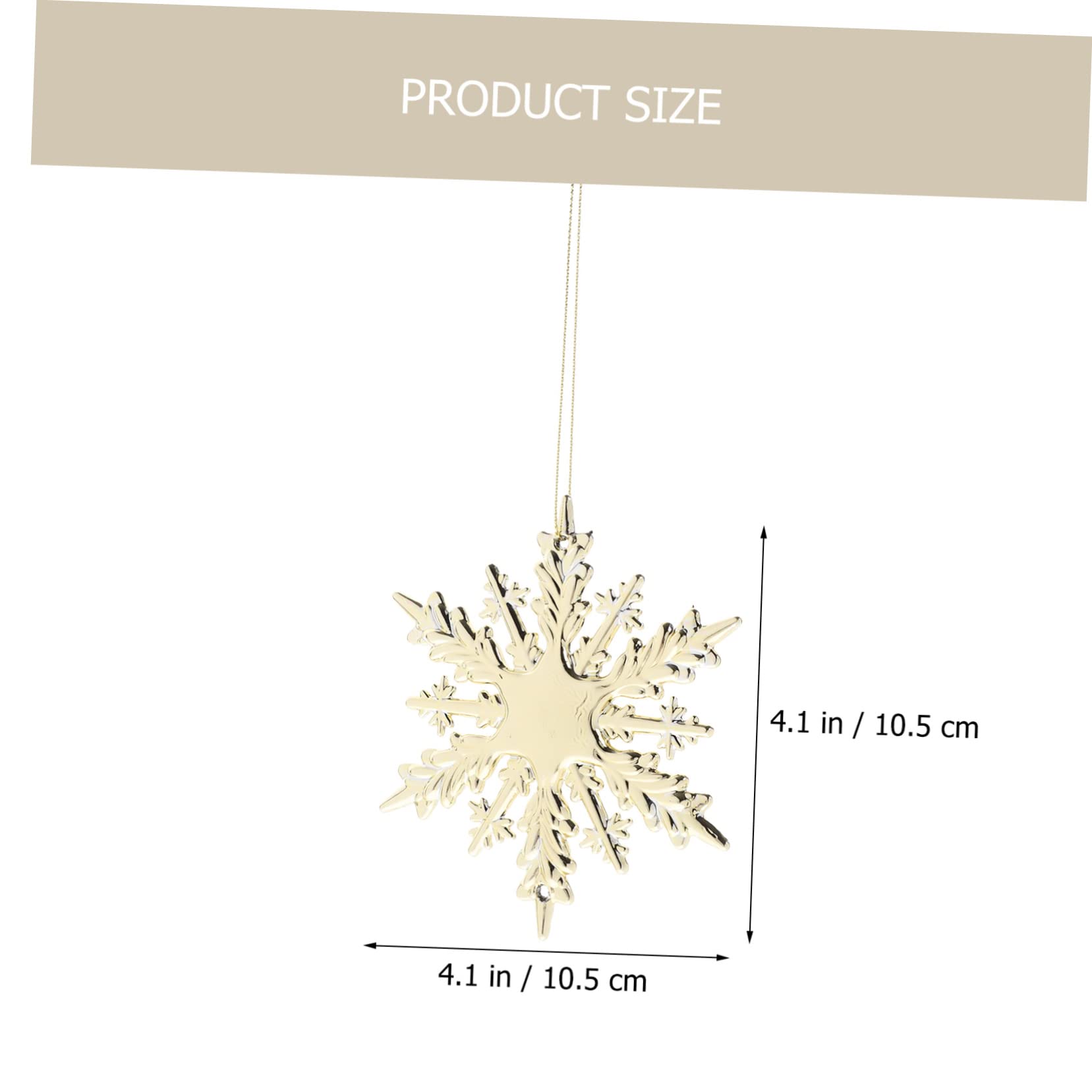Stück Weihnachts Schneeflocken Anhänger Weihnachtsbaum Anhänger Schneeflocken Weihnachtsbaumschmuck Weihnachtsdekoration Christbaumschmuck Fensterhänger