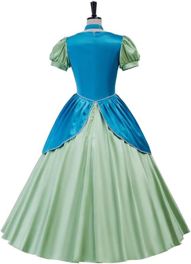 Princess Dress Adult Evil Step Sister Dress Cosplay Costume Fancy Ball Gown Court Dress for Women