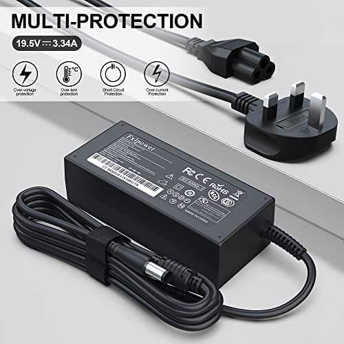 65W Laptop Charger for DELL Latitude, Laptop Charger Adapter for DELL E6420 E7470 E5250 E5270 E5440 E5450 E5470 E5540 E5550 E5570 E6440 E6540 E7240 E7270 E7440 7400 5511 5070 3551
