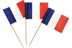 French Flag Cocktail Picks – 100 Count