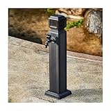 ▶ Breites Anwendungsspektrum: Diese Gartenwassersäule ist äußerst anpassungsfähig und kann in einer Vielzahl von Szenarien eingesetzt werden, sei es ein Außeneingang, ein Villenhof, ein Aussichtspunkt, eine Schule, ein Garten, ein Bauernhof usw. Sie kann leicht angepasst werden, um den Wasserbedarf verschiedener Umgebungen zu decken.