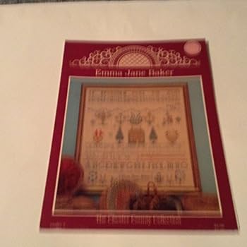 Paperback Emma Jean Baker Cross Stitch Book Leaflet 7 1987 Book