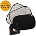 Produktbild Auto Sonnenschutz (3er-Pack), Universelle Sonnenschutz Auto Baby für Seitenfenster | Selbsthaftende Sonnenblende Auto für Kinder - 48,5x32,5 cm | UV und Hitzeschutz Autofenster Sonnenschutz