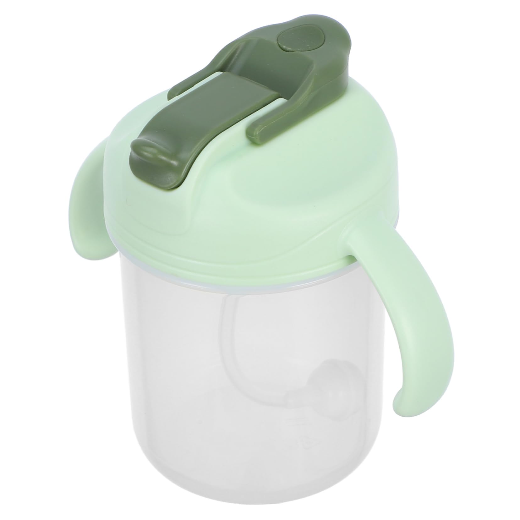 SHERCHPRY 5 Pezzi Tazza in Cannuccia Antisoffocamento Assistenza Infermieristica Colore Tazze Per Adulti a Prova Di Fuoriuscite Disfagia Marrone Coppa Maneggiata Adulto Gel Di Silice Verde