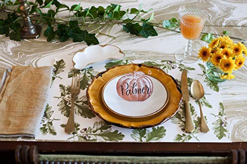 Gold Marbled Table Runner Paper 25Ft American Made #TOP5