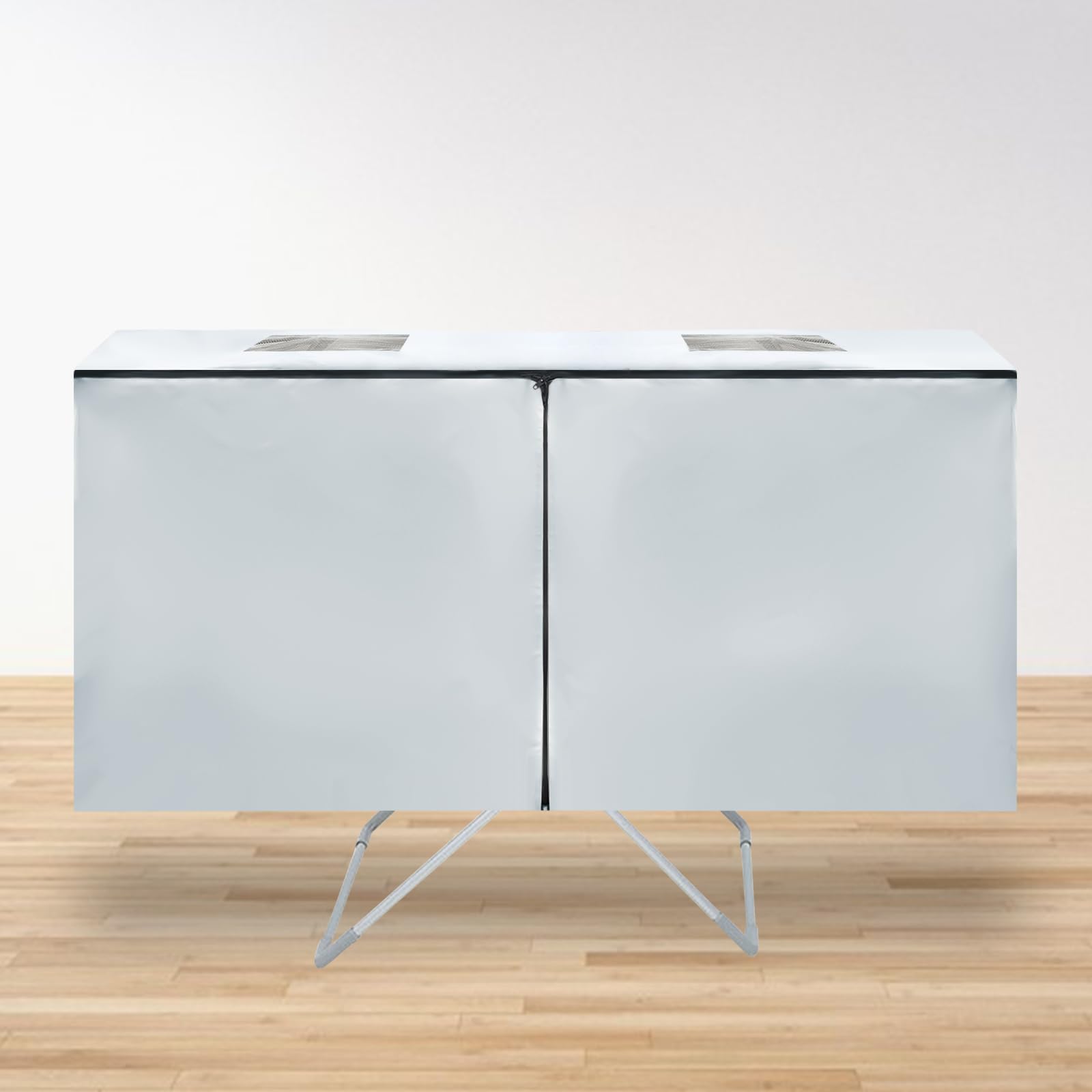 LAMANICE Heated Clothes Airer Cover with Zipper, Electric Clothes Dryer Cover Helps to Speed Up Drying (Clothes Rack Cover Only), 420D Oxford Cloth,Waterproof, Dustproof