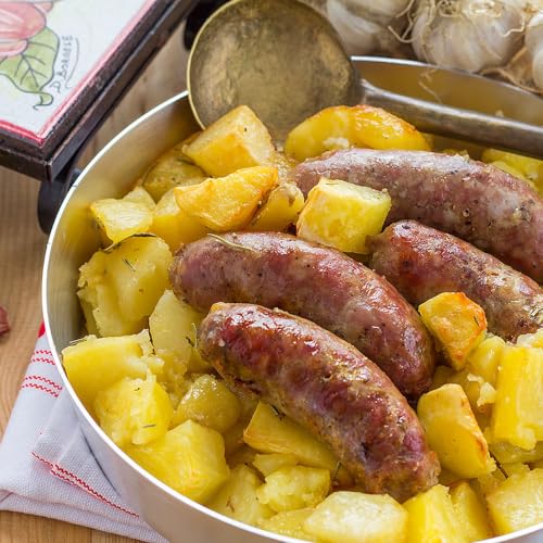 Salsicce e patate al forno