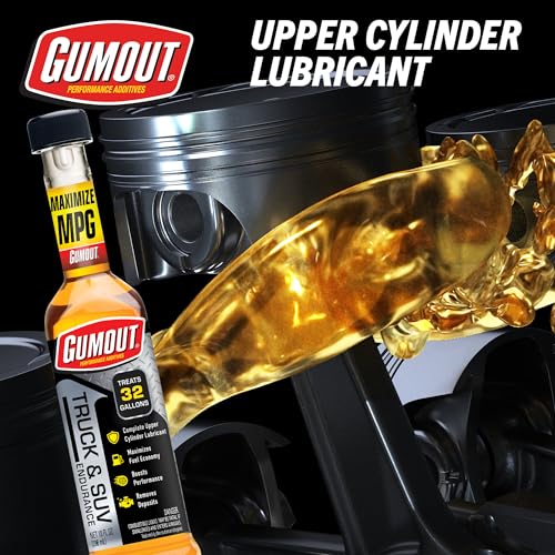 Image of Gumout 510397 Truck and SUV Endurance Fuel Additive, Cleans & Restores Heavy Duty Engine, Maximum Protection for Bigger Engines, Easy Pour & Go - Treats up to 32 Gallons per Bottle -10 Fl Oz