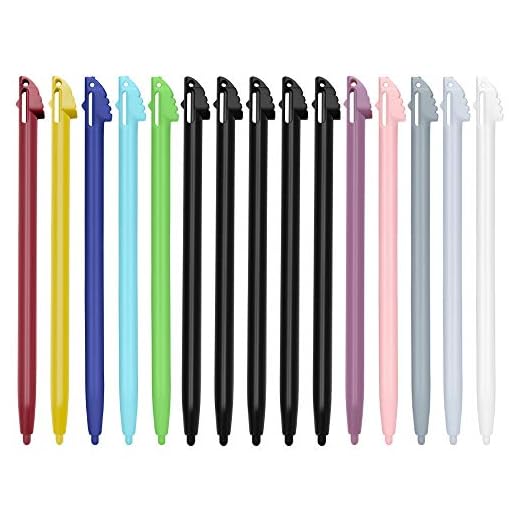 Stylus Pen for Nintendo 3DS XL, 15Pcs Portable Plastic Touch Pen(11Colors)