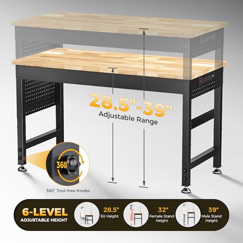 Rolling Workbench with Drawer Storage