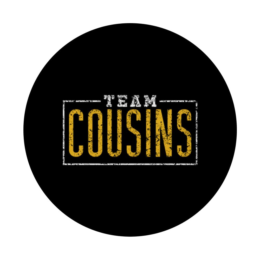 Cousins Group Logo Cool Cousins Club SVG, Trendy Wavy Cousin SVG