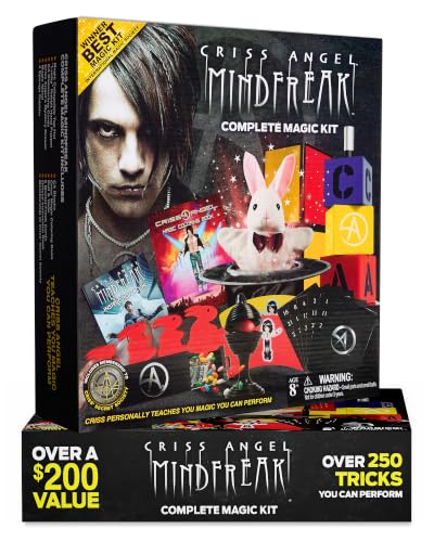 Criss Angel MINDFREAK Complete Magic Kit for Kids...