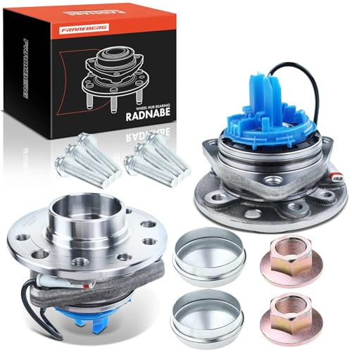 Frankberg 2x Radnabe Radlagersatz Vorne mit Integriertem ABS Sensor Kompatibel