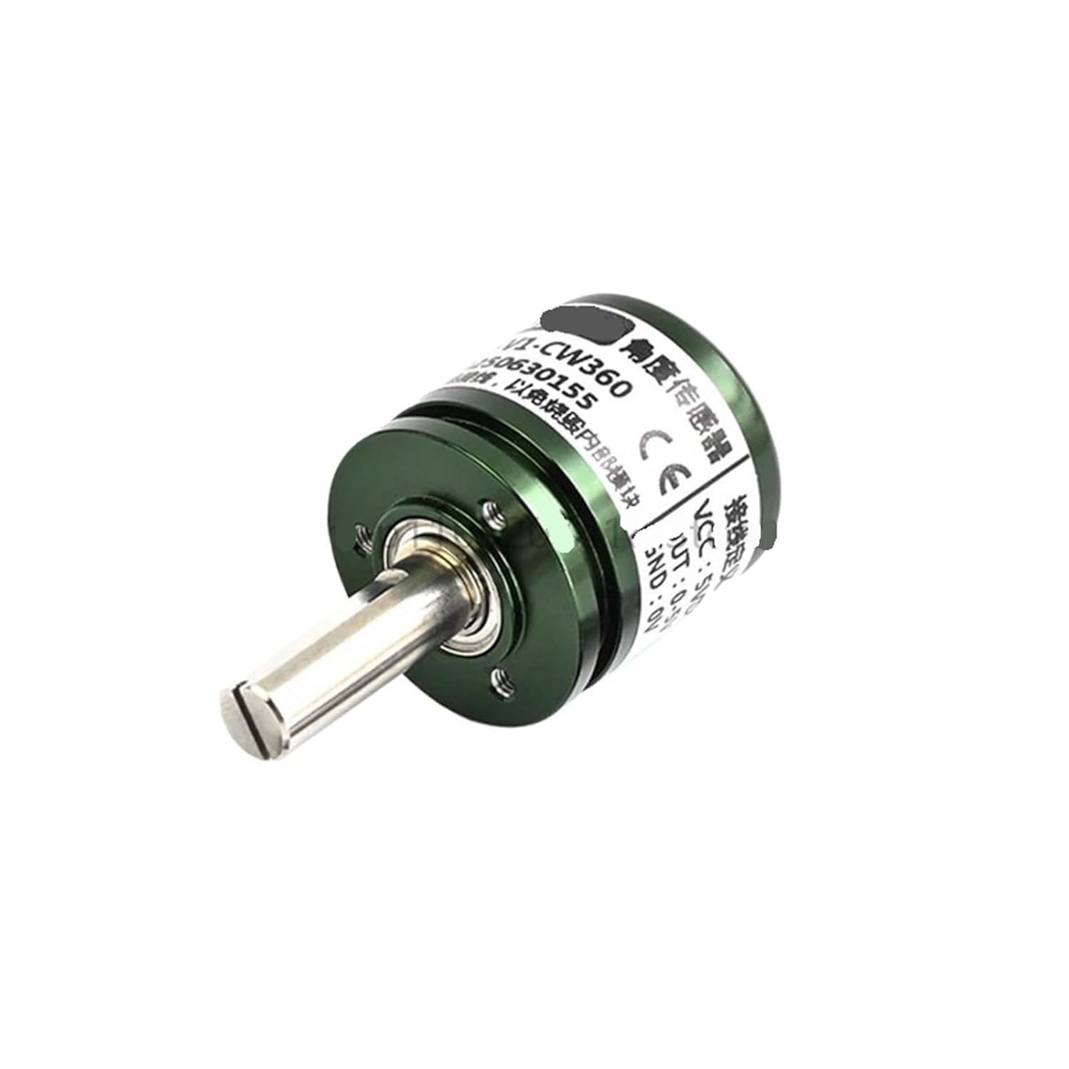 P3022-V1-CW360 5VDC Rotary Hall Angle Sensor 0-360 Degree Full Circle Magnetism 0-5 Output