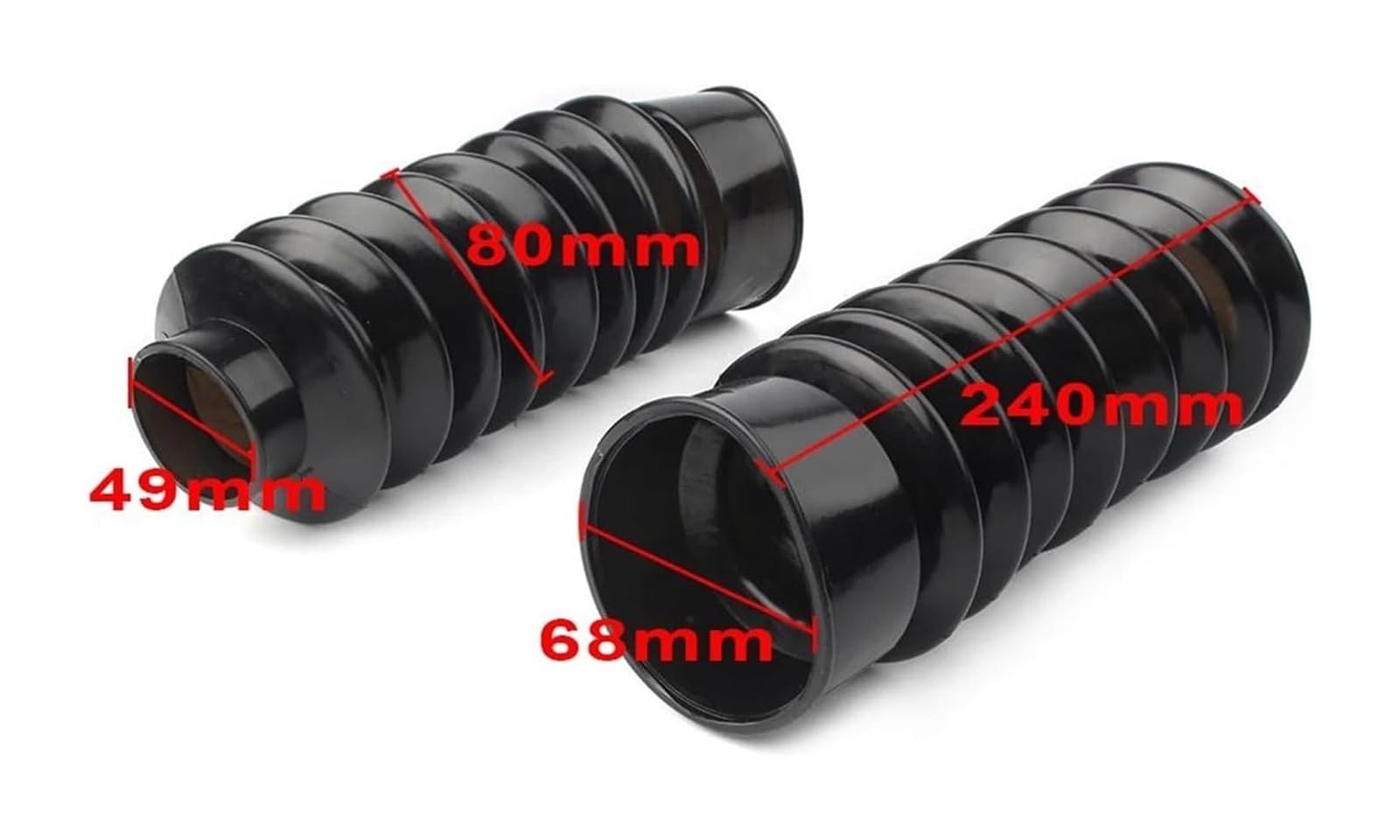 Per H&Arley Per Dyna Per Wide Per Glide EFI FXDWGI 2006 49mm Foro 2 Pz Moto Forcella Anteriore Ghette Gators Boot Ammortizzatore Freno Frizione Moto