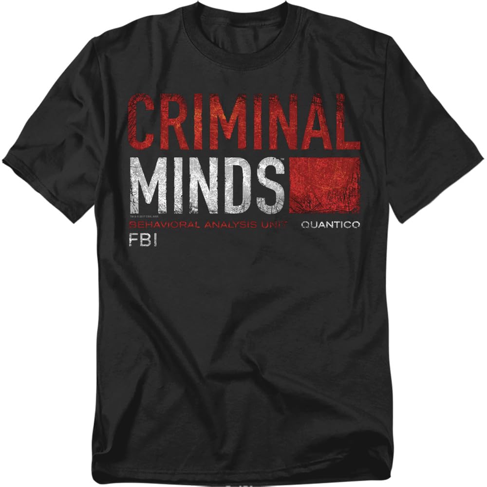 Criminal Minds FBI CBS T Shirt & Stickers