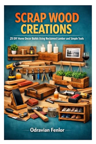 SCRAP WOOD CREATIONS: 25 DIY Home Decor Builds Using Reclaimed Lumber and Simple Tools image 2