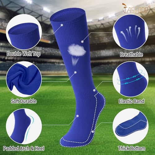 Image of Baseball Socks and Belt for Youth Adult Softball Socks Combo Elastic Waist Belt for Men Kids Boys Girls Women JASGOOD