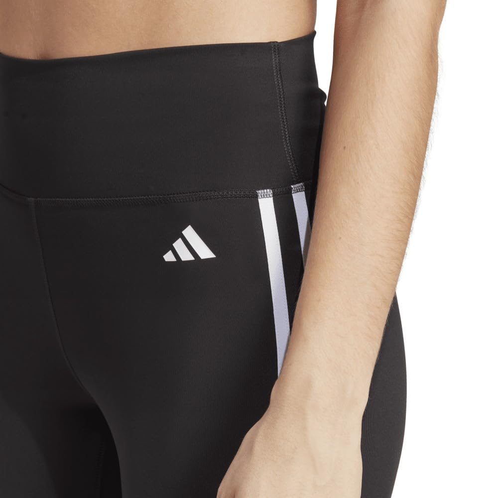 adidas Leggings Largos para Mujer Essentials con 3 Rayas de Cintura Alta