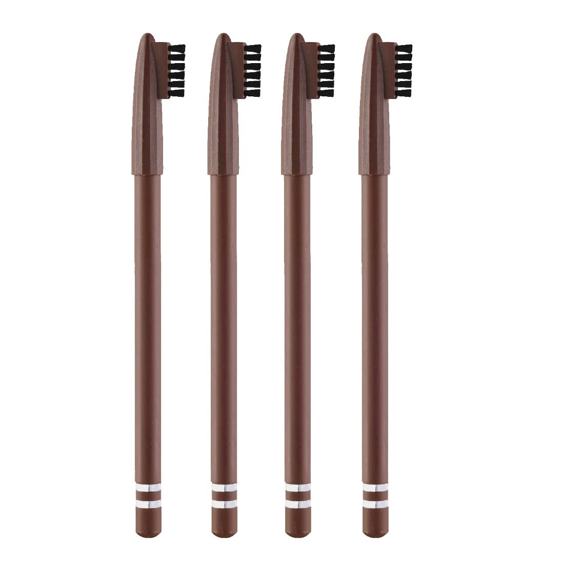VARS London Deep Brown Eyebrow Combo Pack - 4 Pencils, Tattoo & Setting-image-36
