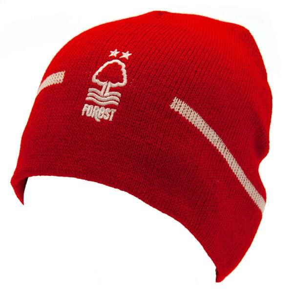 Official NOTTINGHAM FOREST Home Style Red beanie adult