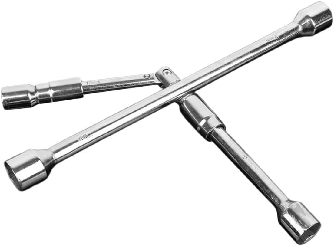 Hemobllo Compact Lug Wrench for Suvs Durable Tire Repair Tool Ergonomic Design for Easy Handling for Go Maintenance Versatile Car Tire Nut Remover