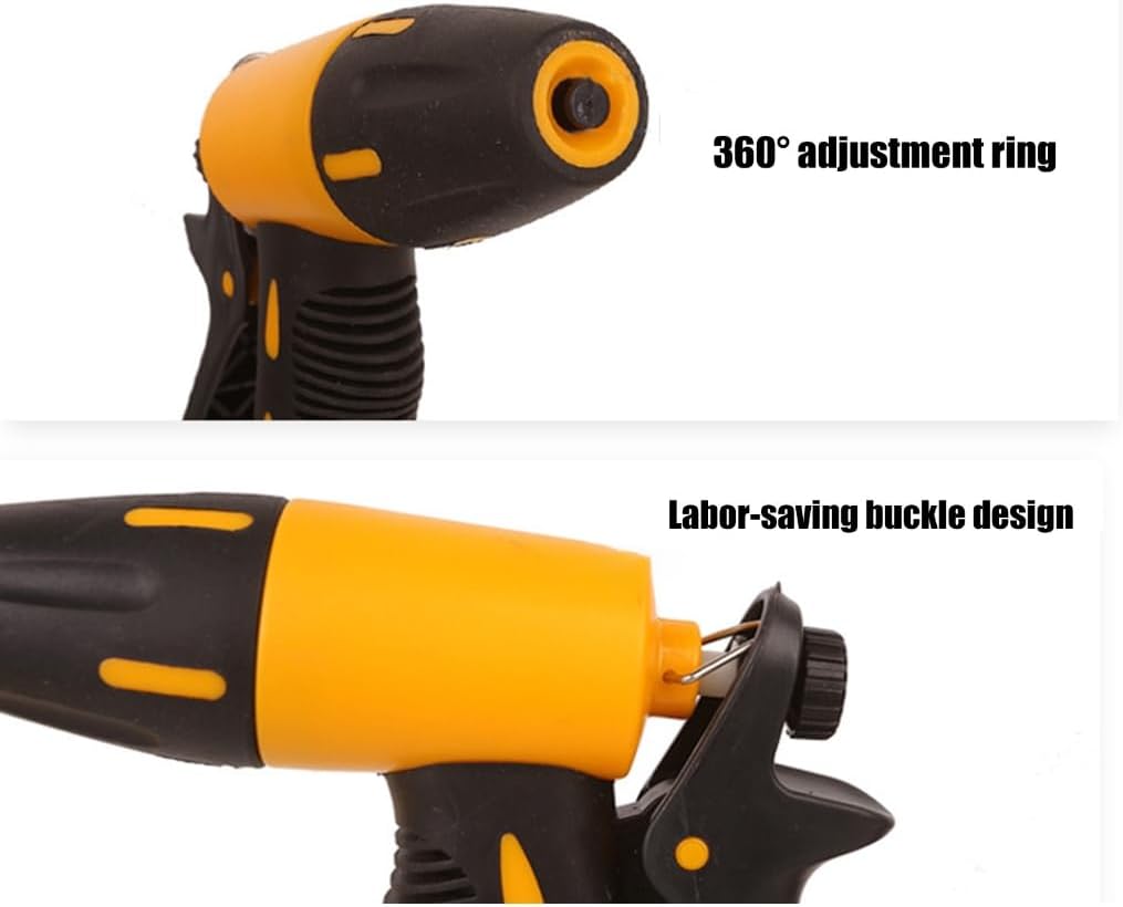 4 Pcs Garden Sprays Guns Car Wash Guns High-Pressure Water Guns Garden Water Guns with 3 Nozzles Practical Washing Tool