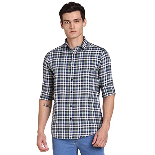 Image of Dennis Lingo Green Men's Casual Shirt