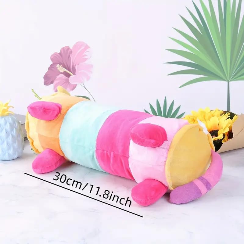 CROXAM Cute Plush Toys Collection, 7-8 inch Soft and Cuddly Stuffed Purr-ific Plush Toys for Kids Ages 3 and up, Great Gift for Birthdays and Special Occasions (Pillow Cat)