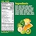Naked Fiber Smoothie Tropical Greens, 15.2 fl oz Bottle - Real Fruit Juice Smoothie with 9g Fiber, Good Source of Fiber for Gut Health, No Preservatives Added, Gluten Free
