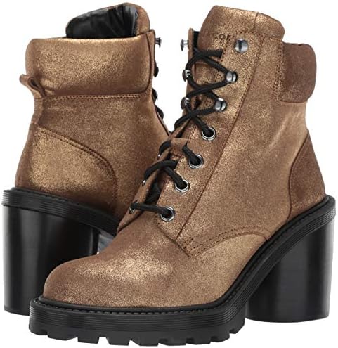 Marc Jacobs Women's Crosby Hiking Boot Ankle, Gold, 36.5 M EU (6.5 US) | Image 6