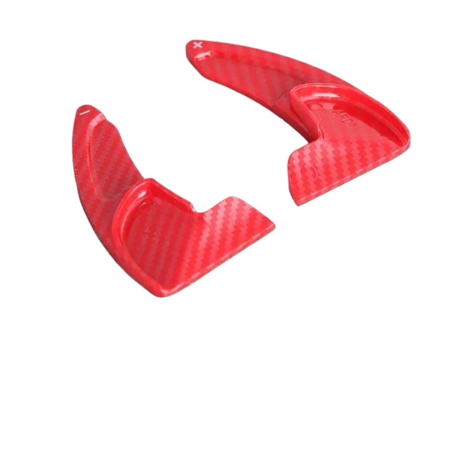Plmnhss Carbon Red Car Steering Wheel Shift Paddle Blade For Jeep For Grand For Cherokee Steering Wheel Rear Shift Paddle Car Equipment Semi Automatic Clutch Black