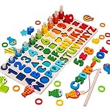★★ Innovative Lernmethode: Gutes Lehrmittel, mit dem Kinder die Hand- und Augenkoordination und ihre motorischen Fähigkeiten verbessern können. Das alphanumerische Spiel ist herausfordernd genug, um Kinder glücklich zu machen, aber einfach genug, um das Selbstvertrauen zu stärken.