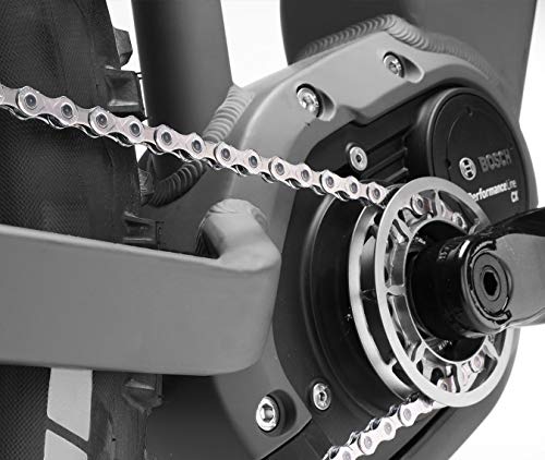 Kmc Unisex's E10 Chain, Silver, 122 Link #TOP2