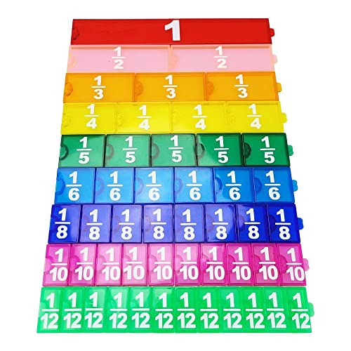 Frações Em Barra Click Material Pedagógico Didático Escolar MMP