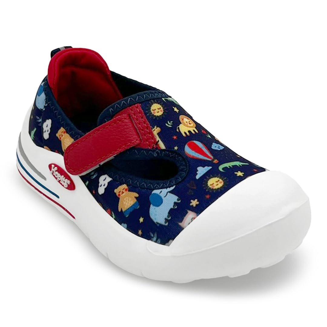 EasyFlex Tots Printed Sneakers Sandal with Adjustable Velcro Strap | Lightweight Comfortable | Casual First Walking Sandals and Boys-image-18