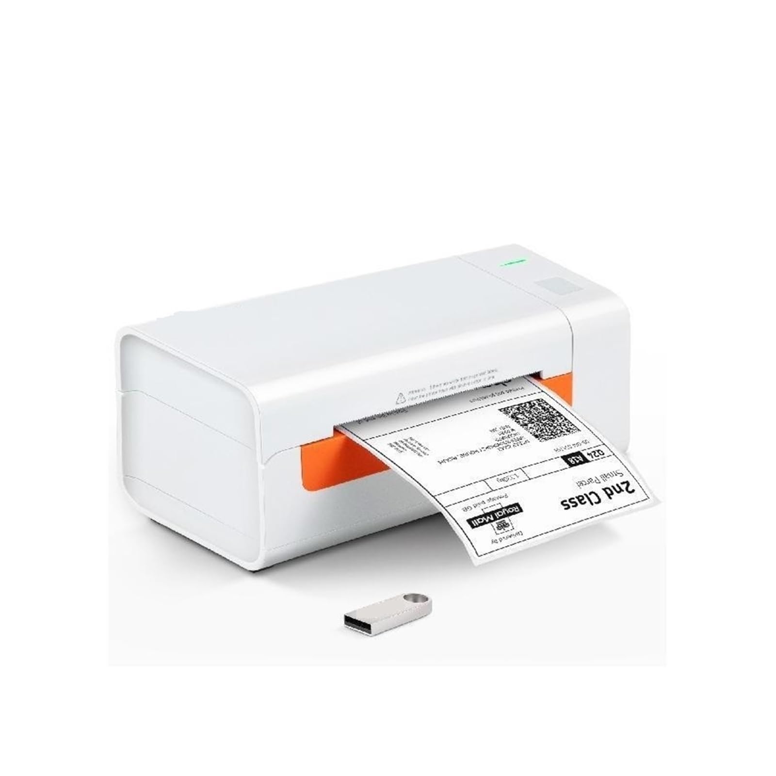 Impresora térmica de etiquetas escritorio 203 ppp, impresora USB, compatible con impresoras códigos barras y envíos Para principiantes bricolaje