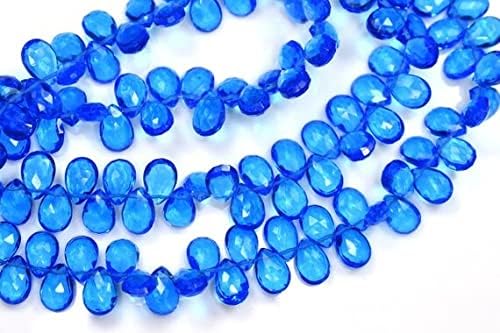 Quartz suisse briolette sans défaut pour réussir vos bijoux faits main