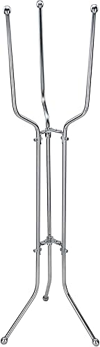 Miniatura 1 de Winco Soporte plegable para cubo de vino, mediano, cromado, 8 cuartos de galón