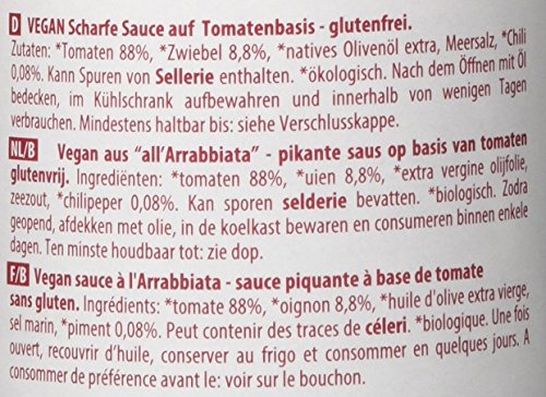 IL NUTRIMENTO Arrabbiata Pikante Sauce, 6er Pack (6 x 280 g)