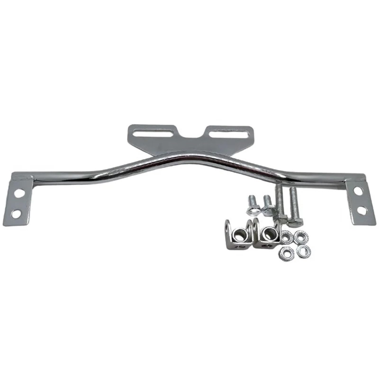 Geardrivex Black Headlight Bracket Fit For Choppers Harley Triumph Honda Universal Motorcycle Headlight Bracket Turn Signal Spot Lamp Bar Auxiliary(Black)