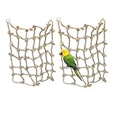 Alfie Pet - Rosamel 2-Piece Set Climbing Net for Bird - Size: Large