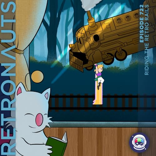 722: Riding the Retro Rails Podcast Por arte de portada