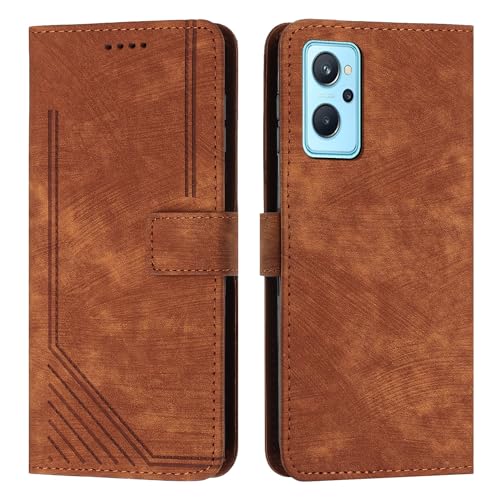 Housse Realme 9i 5G style portefeuille avec dragonne pour vos sorties citadines