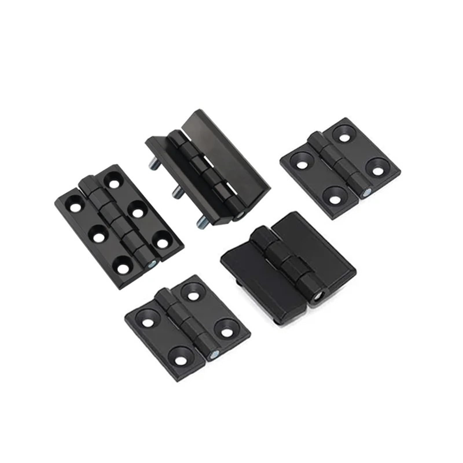 Rmwkrmogrf 40X40-Counterbore Zinc Alloy Square Hinge Cabinet Door Chassis Industrial Machinery Equipment Accessories 1Pcs(40X40-Counterbore)