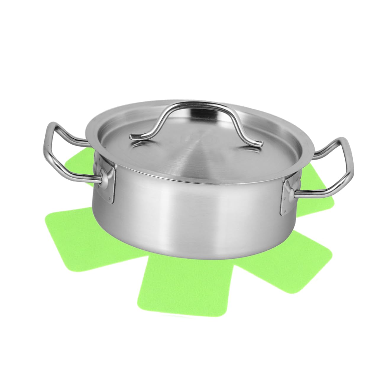 12pcs Pan Protectors Table Heat-Resistant Mat Table Heat Resistant Pad Pot Cushion Non-Woven Fabric Pot Protectors