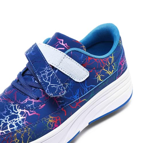 Kids Roller Skate Shoes with 4 Wheels, Rollar Sneakers for Boys Girls Birthday Thanksgiving Christmas Day3