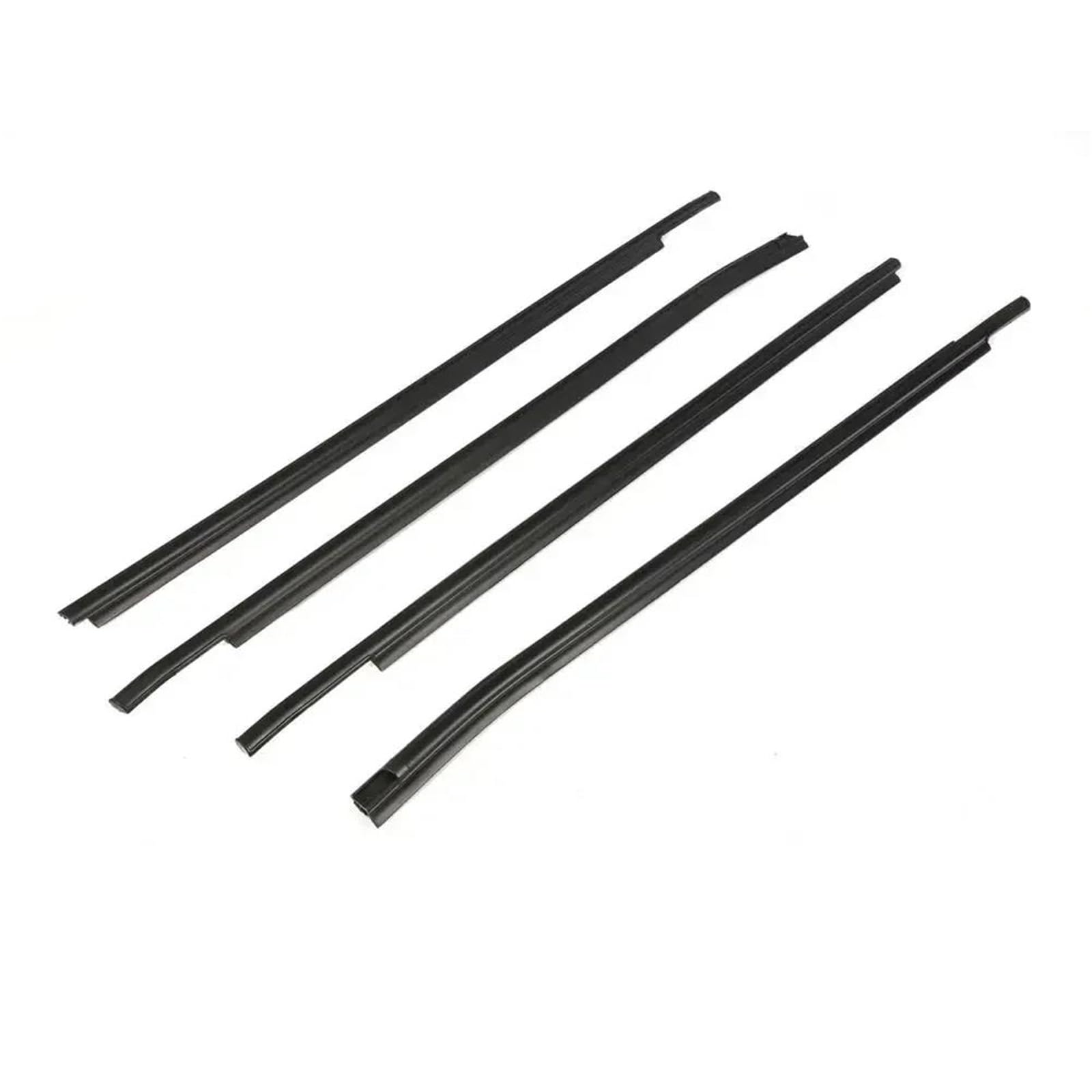 for Toyota for Tundra for Crew Max 2007-2019 Outer Window Weatherstrip Glass Seal Belt Trim Sealing Rubber 68160-0C020 AJOHBM
